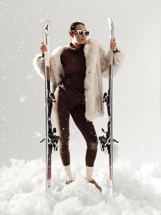 Водолазка, легинсы (cет ski)